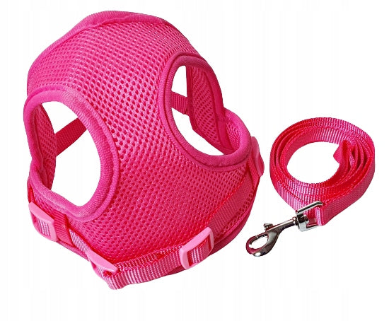 Pressure-free harness breathable soft leash M