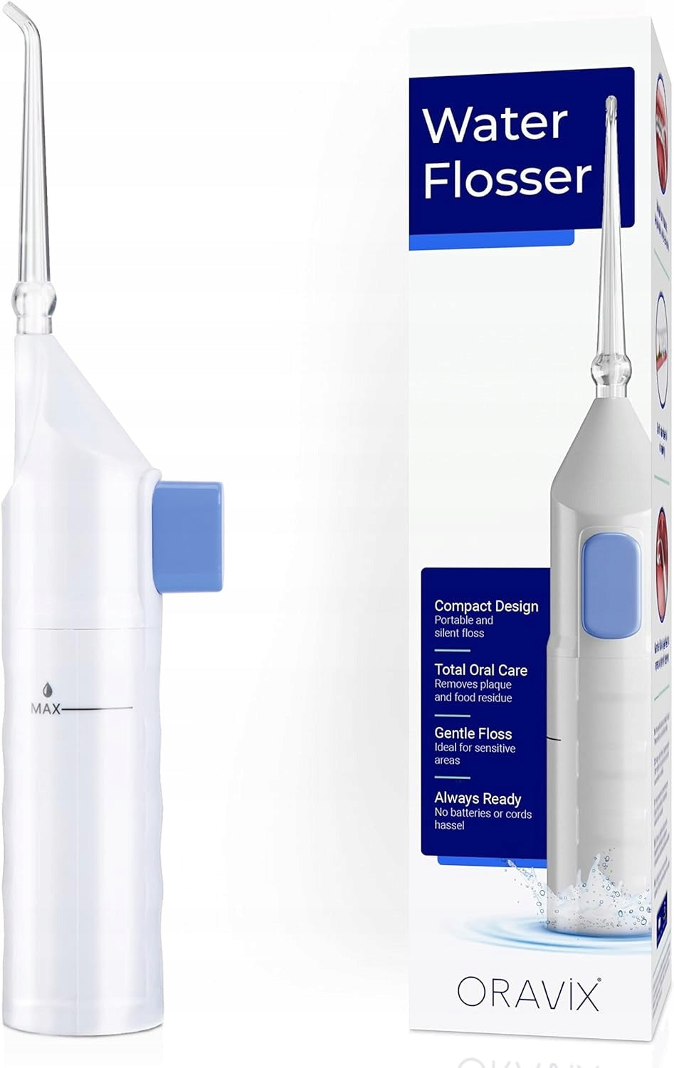 Pressure irrigator for teeth ORAVIX