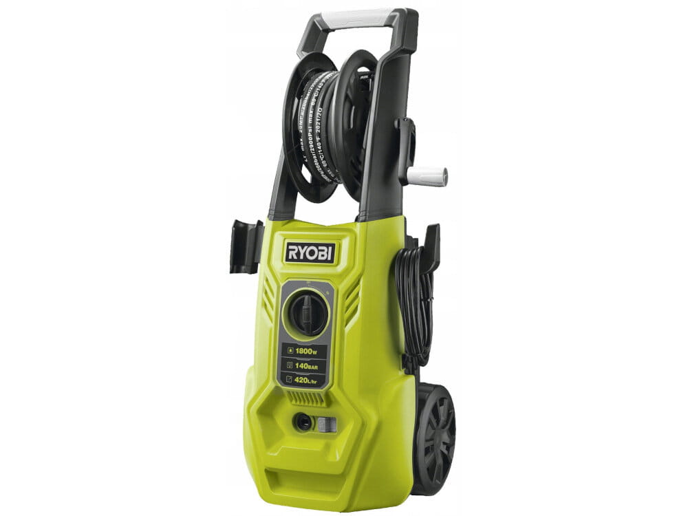 Pressure washer 140 BAR, 1800 W, flow rate 420l/h Ryobi RY140PWA Manufacturer code 5133005423