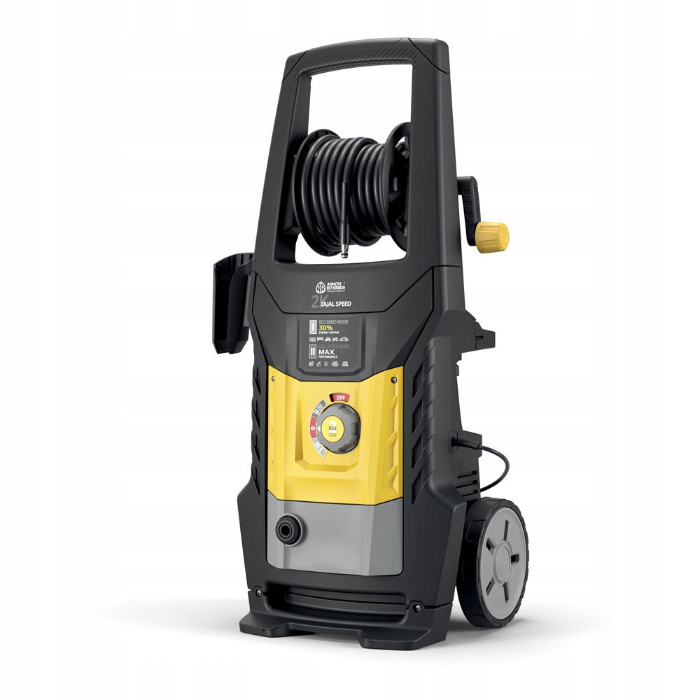 Pressure washer 150 bar 2LT Annovi Reverberi with hose drum and foamer