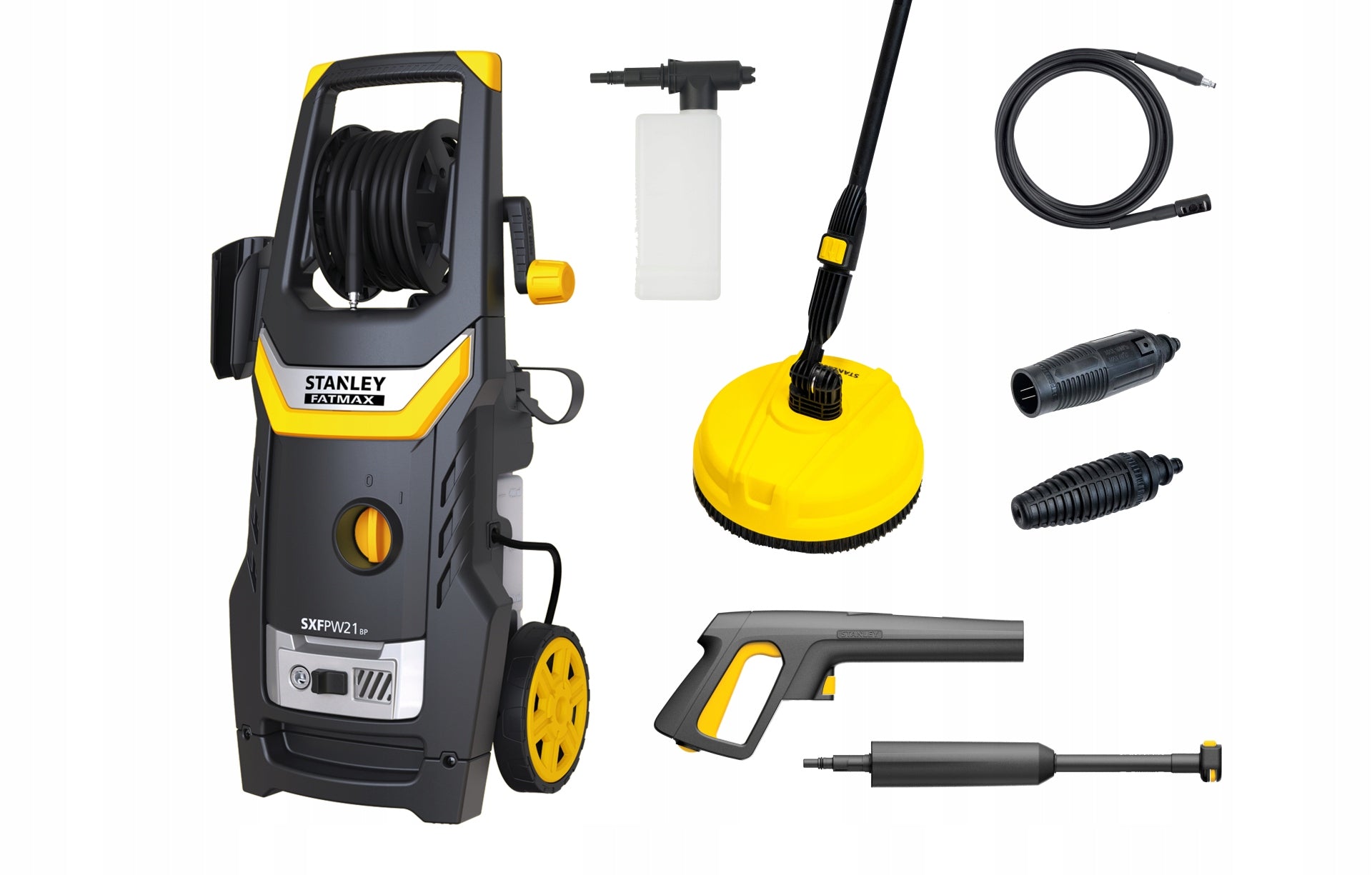 Pressure washer 160 bar 2.1kW patio cleaner STANLEY FATMAX