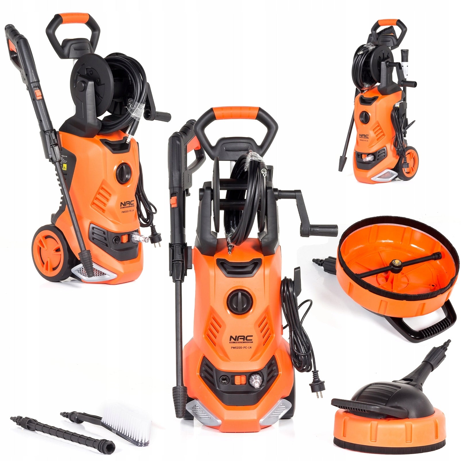 Pressure washer 2200W 170bar patio cleaner PWE220-PC-LN Nac Manufacturer code PWE220-PC-LN