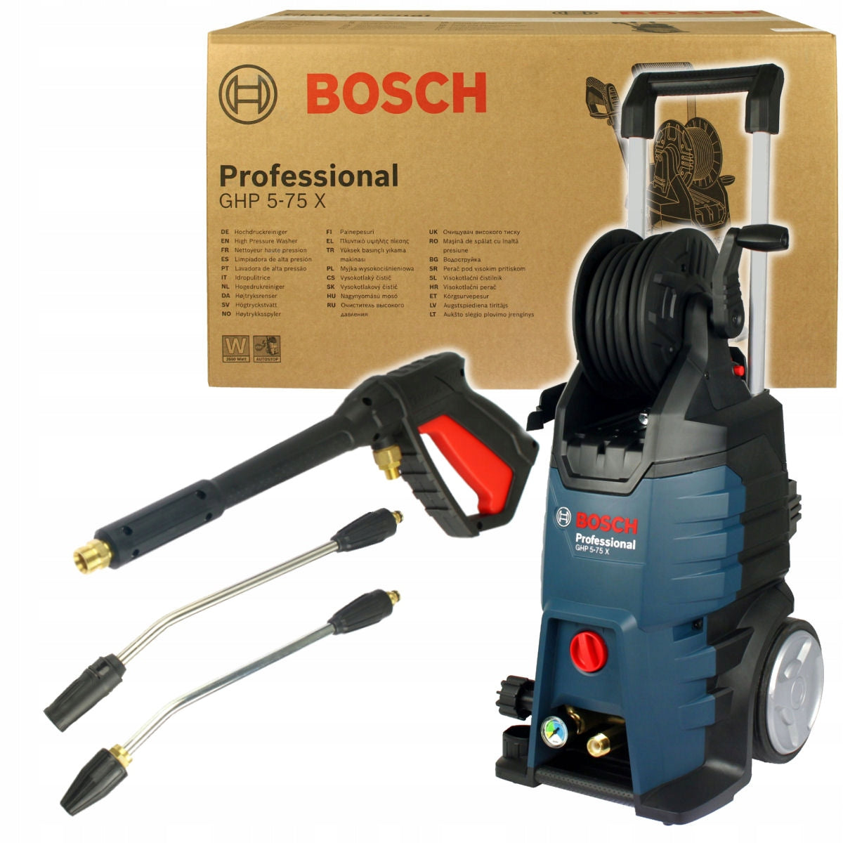 Pressure washer 2600W 185bar GHP 5-75 X BOSCH
