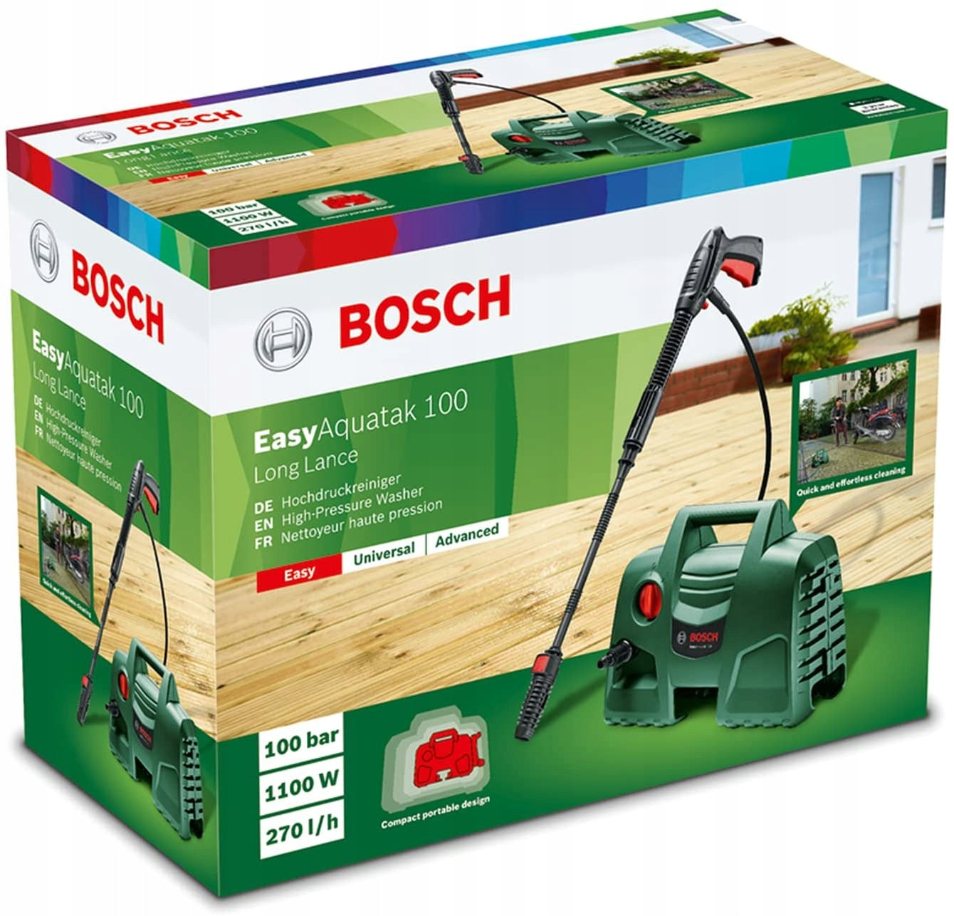 Pressure washer BOSCH EasyAquatak 100 06008A7E01 Pump type other