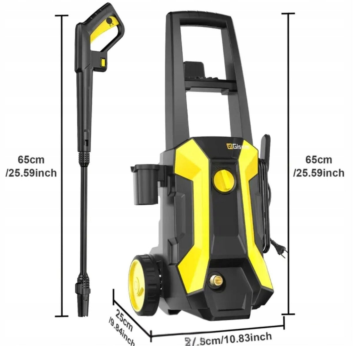 Pressure washer Gisam 180 bar 2200 W Manufacturer code gl-q2