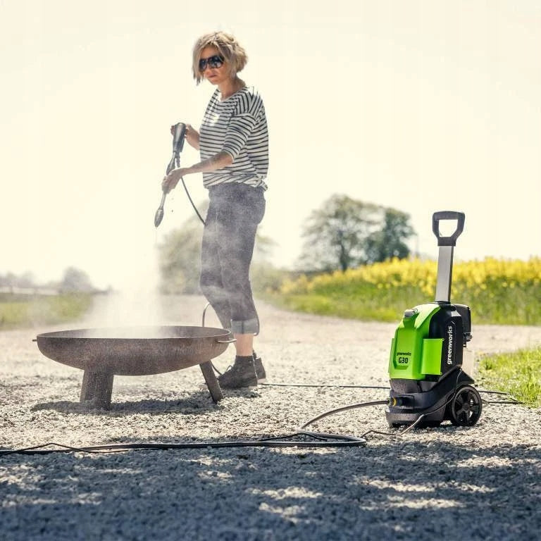 Pressure washer Greenworks G30HG 1500W 120 bar + patio + brush Manufacturer code GWG30HG