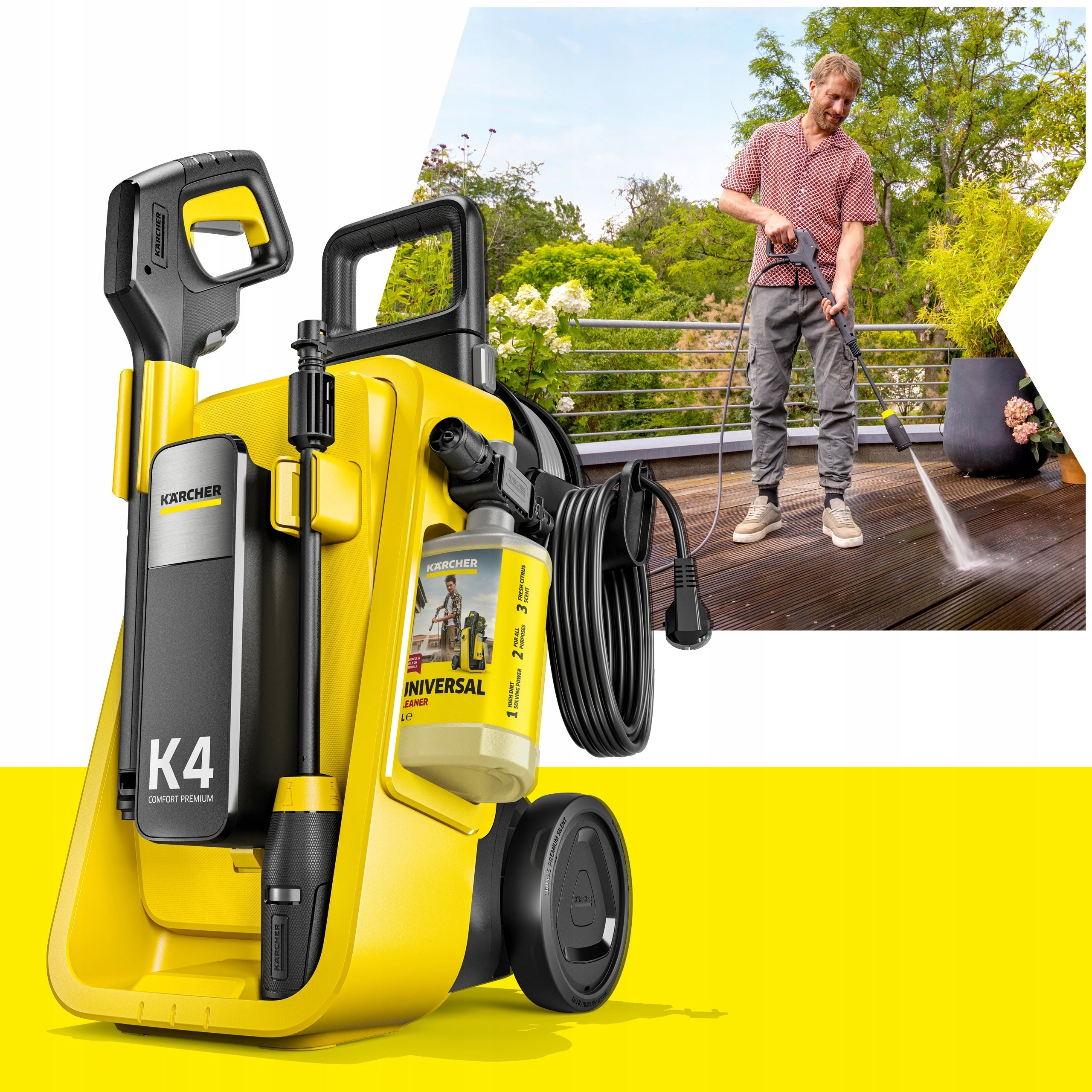 Pressure washer K 4 Comfort Premium Veranda Karcher Manufacturer code 1.324-758.0