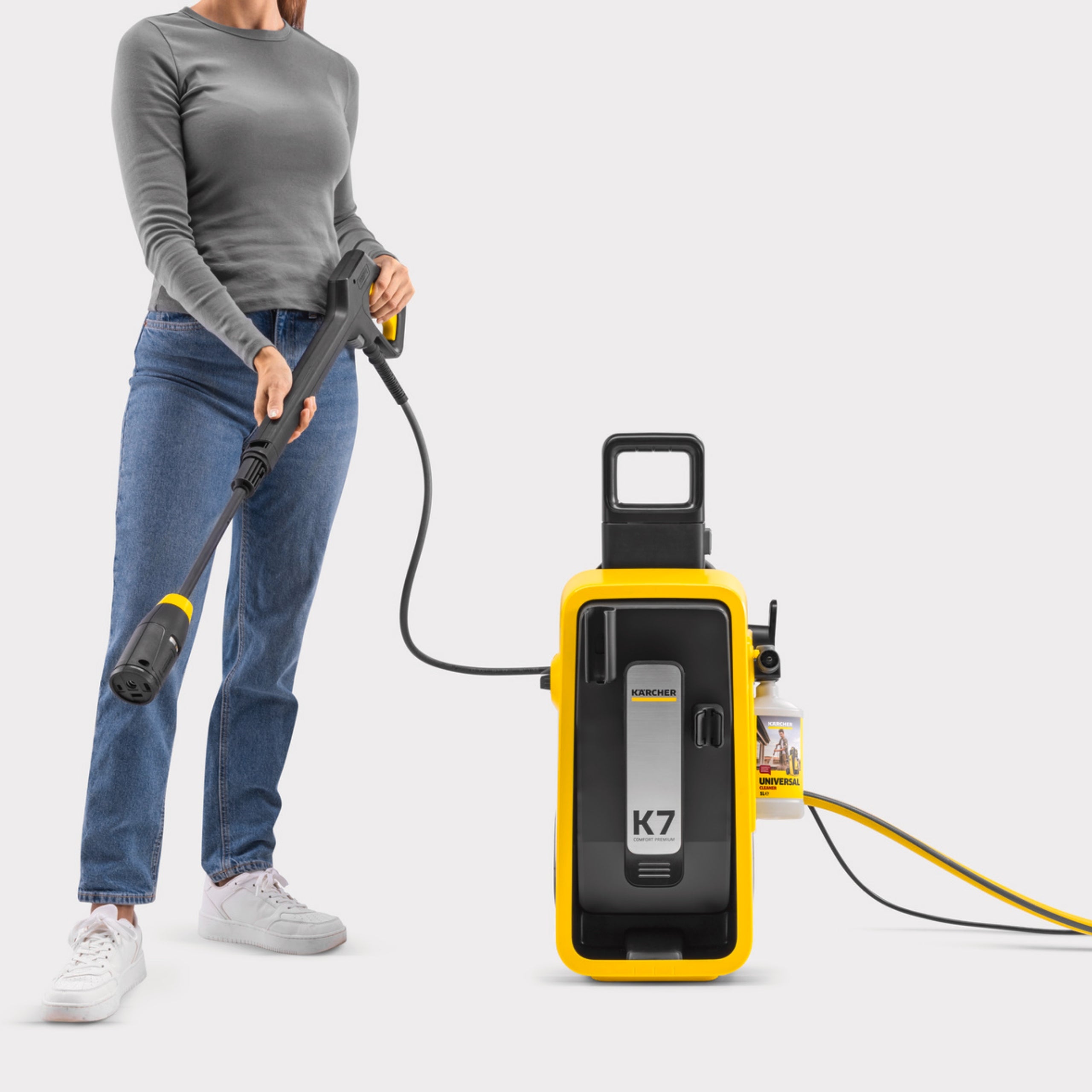 Pressure washer Karcher K 7 Comfort Premium 3000W 180BAR + Hose drum Packaging status original