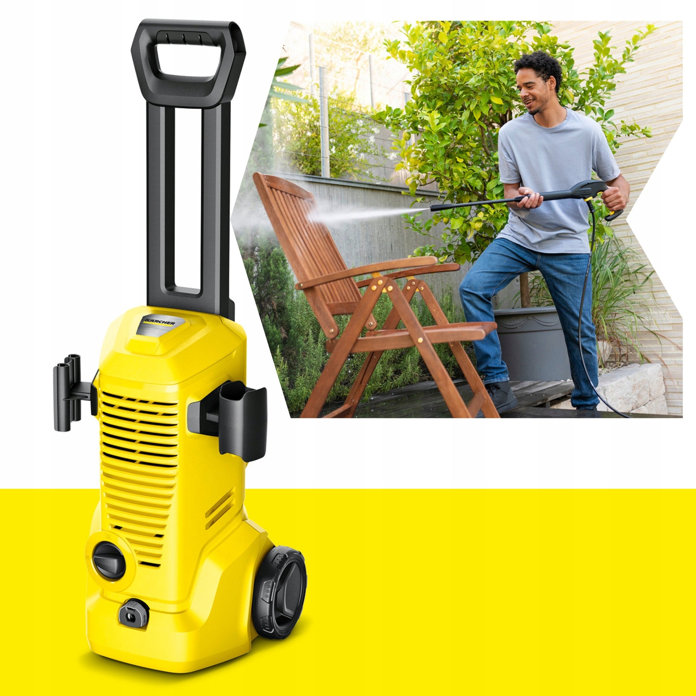 Pressure washer Karcher K2 Premium Home 110 bar for home facade cubes Brand Kärcher