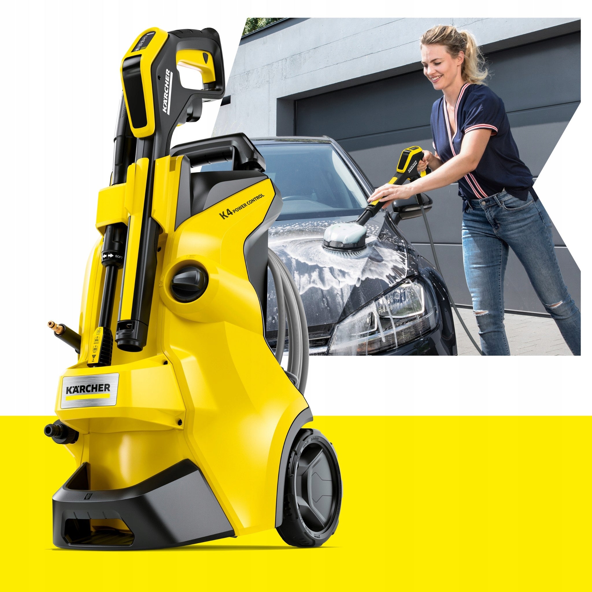 Pressure washer Karcher K4 Power Control Flex Car & Stairs 130 bar Brand Kärcher