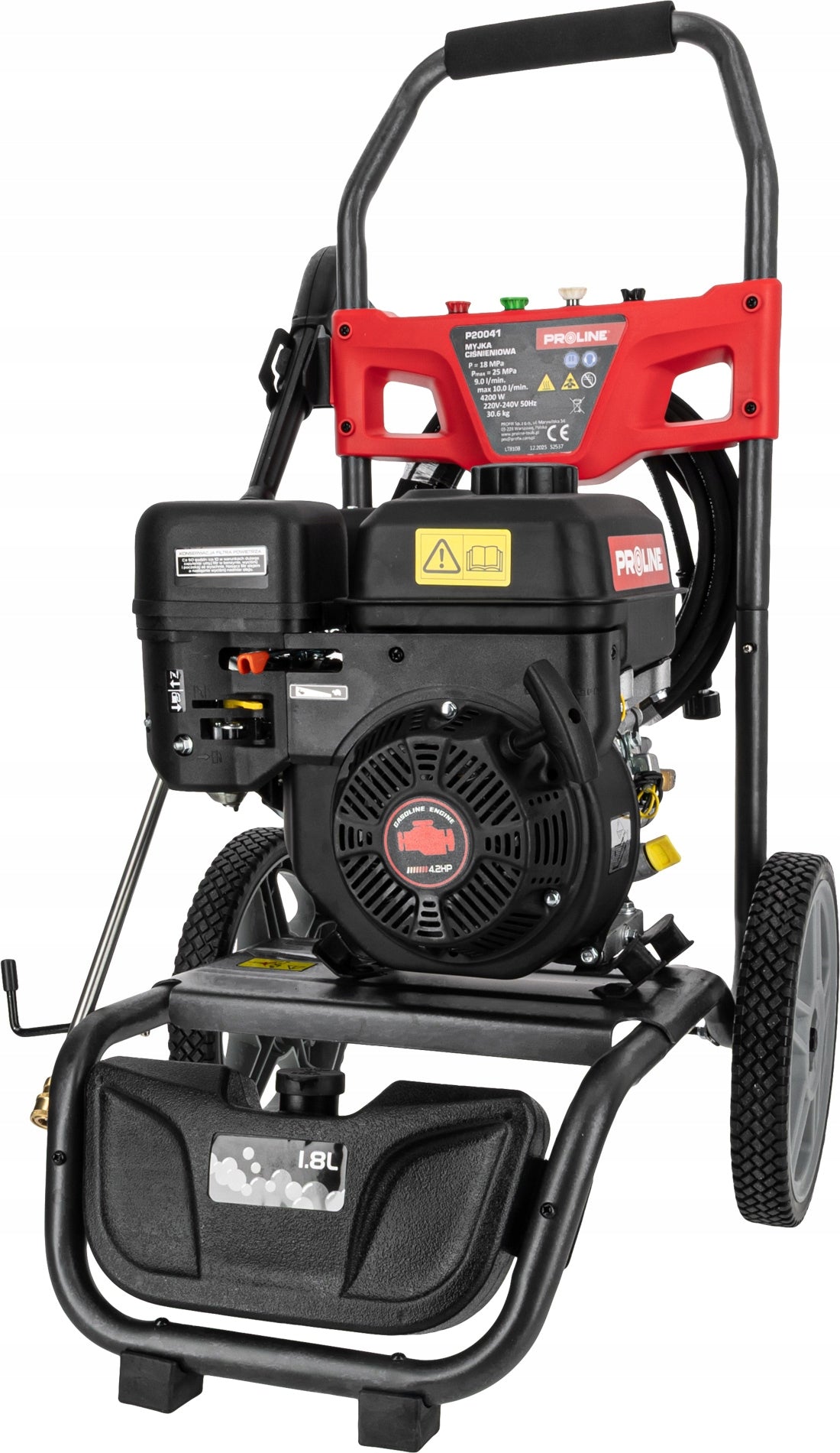 Pressure washer PROLINE with internal combustion engine 207 bar, 5900W brass Manufacturer code P20041