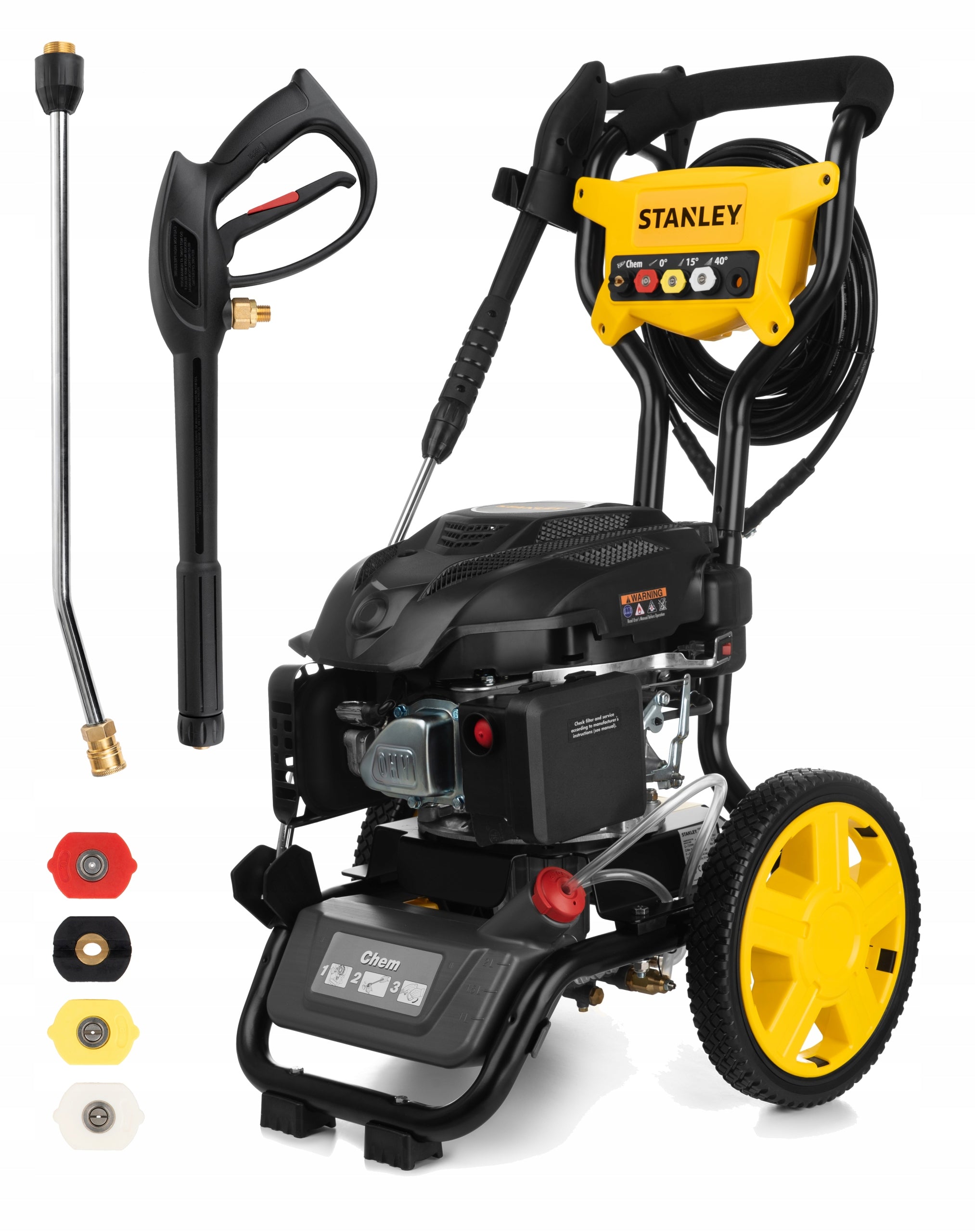 Pressure washer Stanley 180 bar 2700 W COMBUSTION 570L/H 2,7KW
