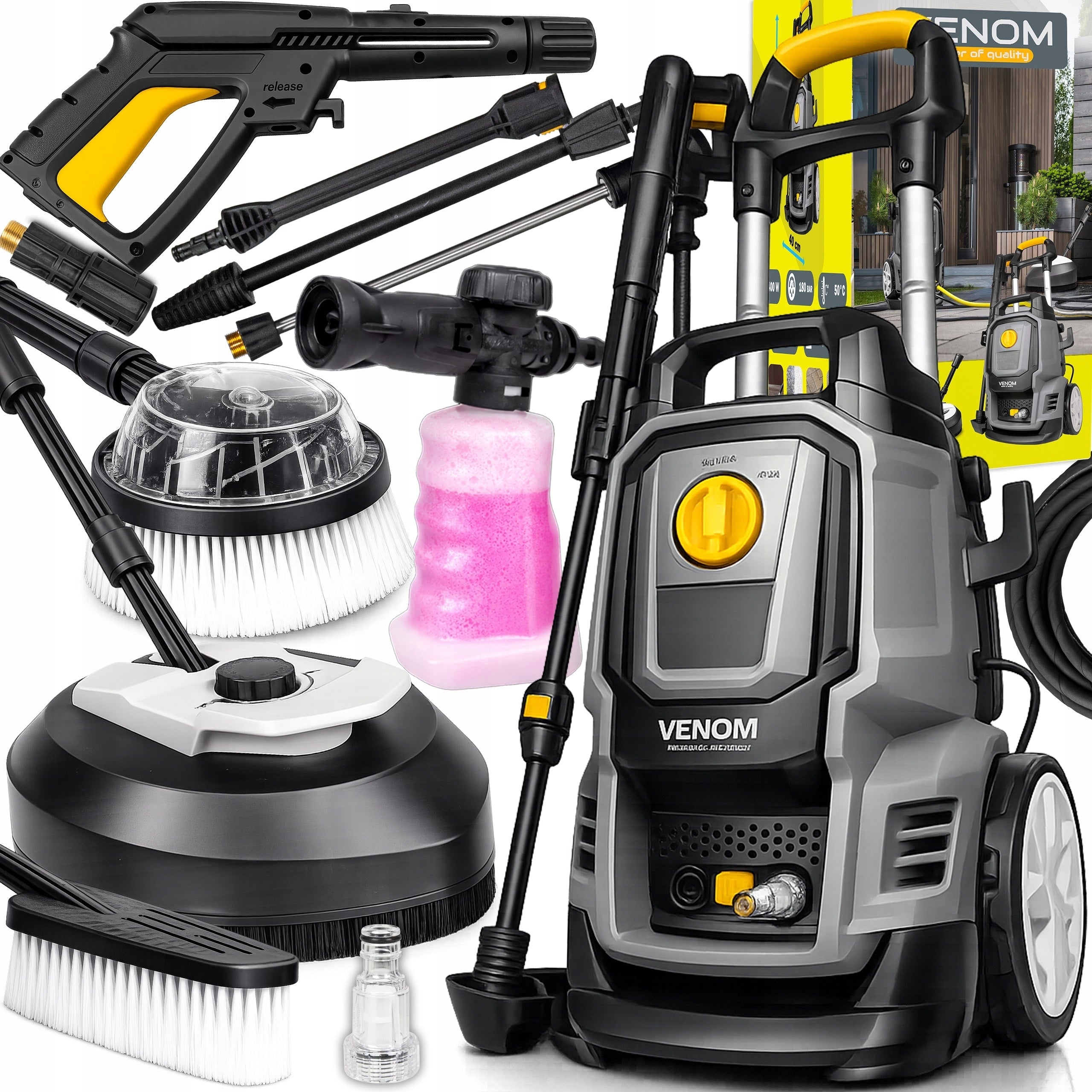Pressure washer Venom 180 bar 2400 W
