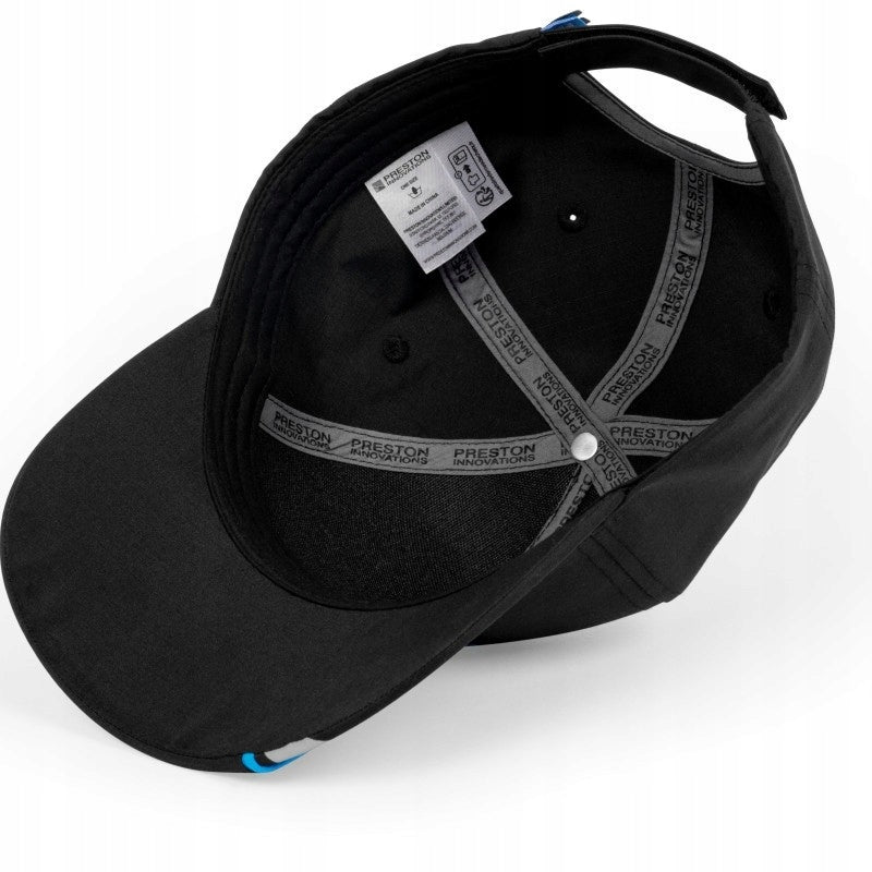 Preston Black Apex Cap Black Stylish And Comfortable Size (head circumference in cm) universal
