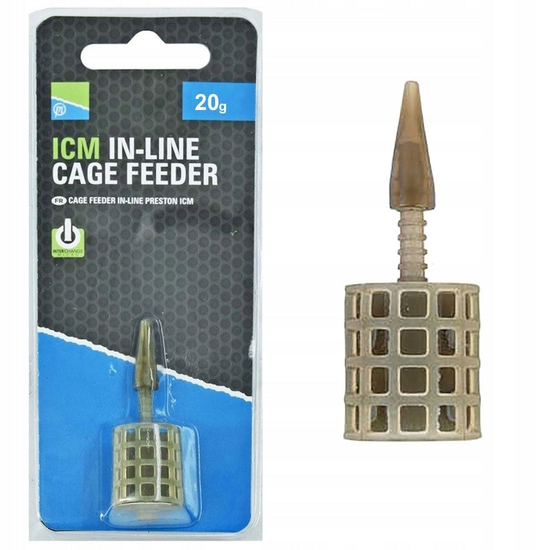 Preston ICM In-Line Cage Feeder 20g Quick Replace System