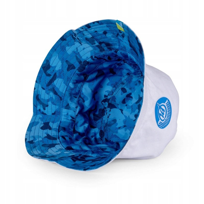 Preston Reversible Bucket Hat 2-Sided For Sunny Days Color white