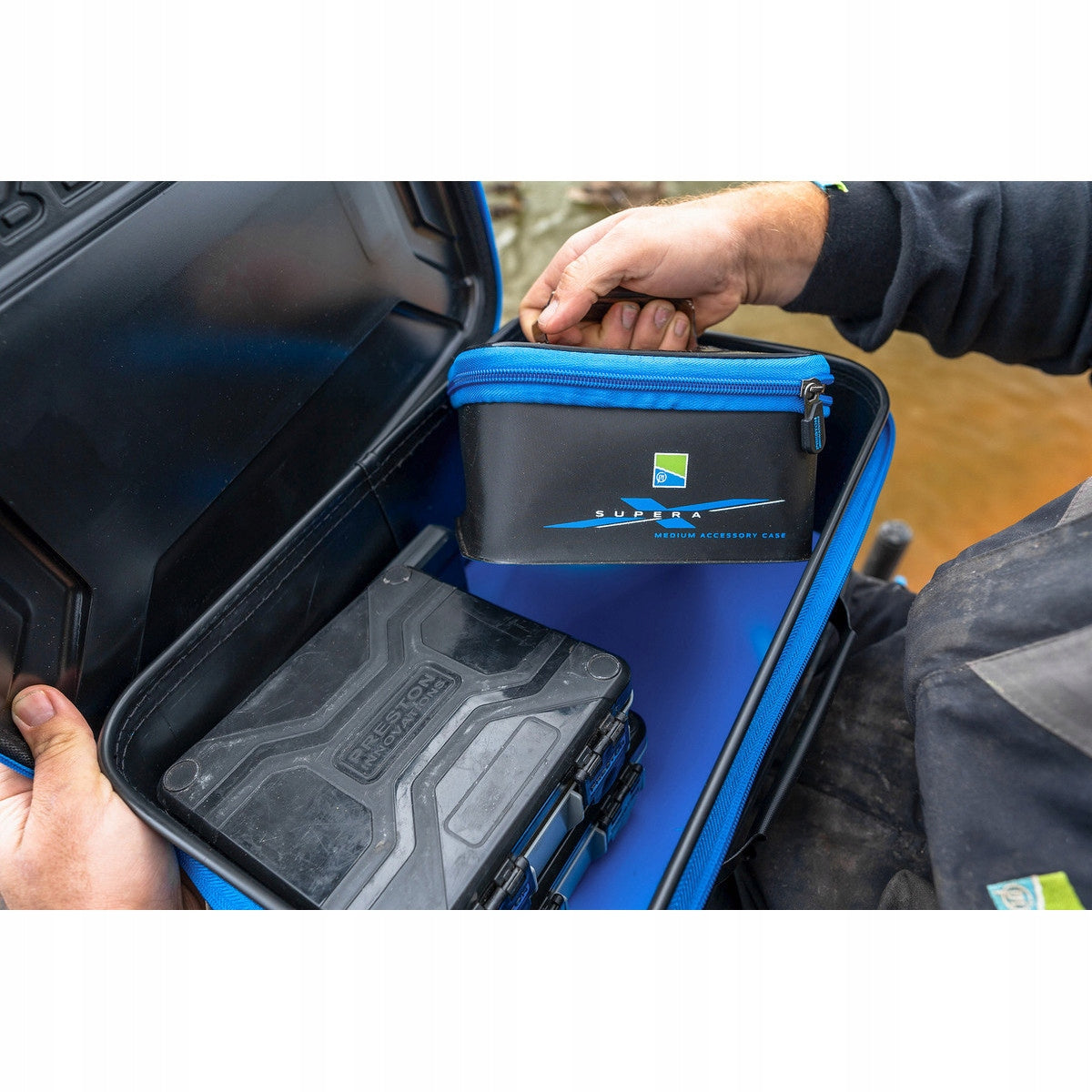 Preston Supera X Medium Eva Accessory Cases Model Supera X EVA