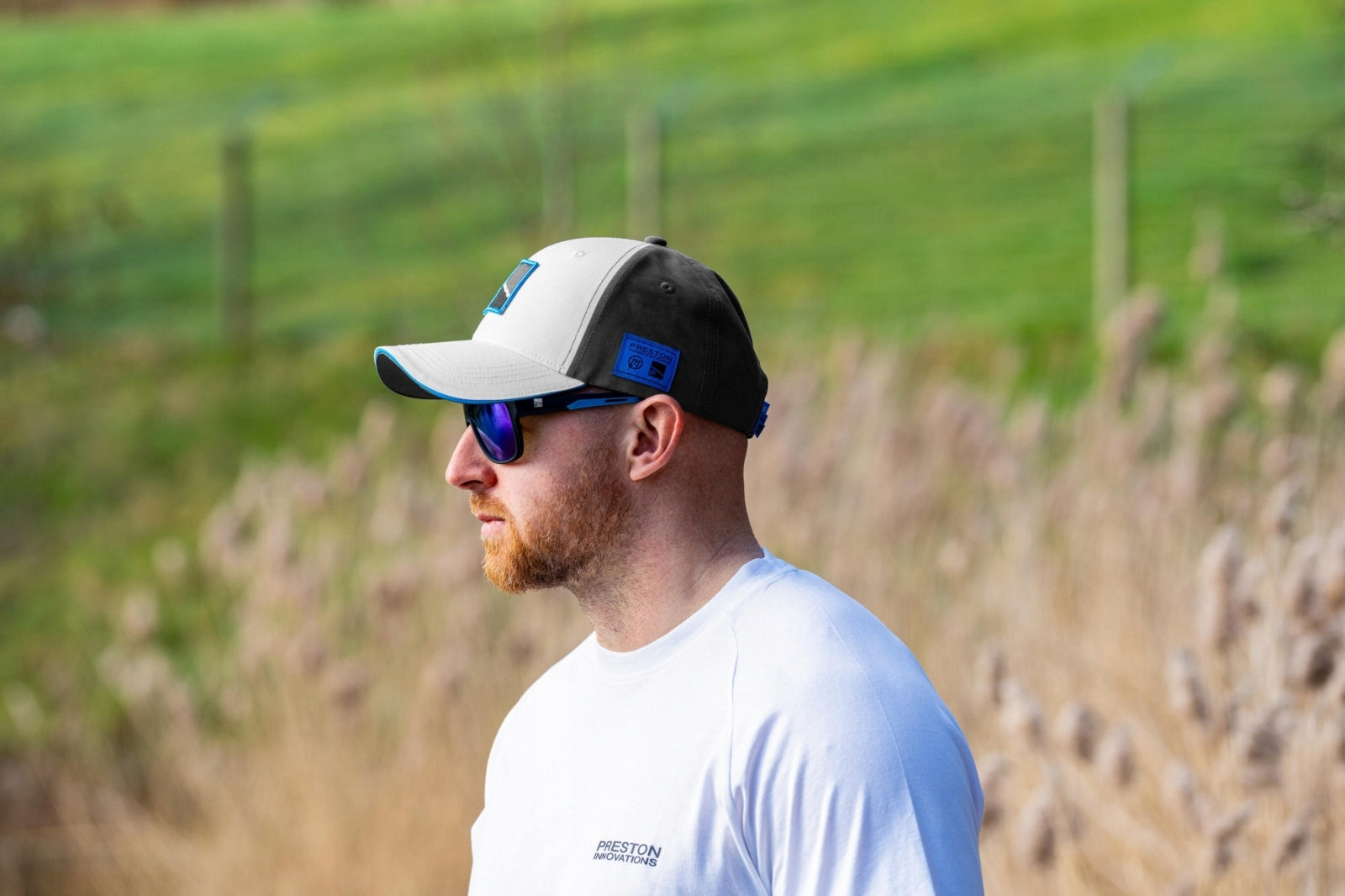 Preston White Drift Cap Dominant material polyester
