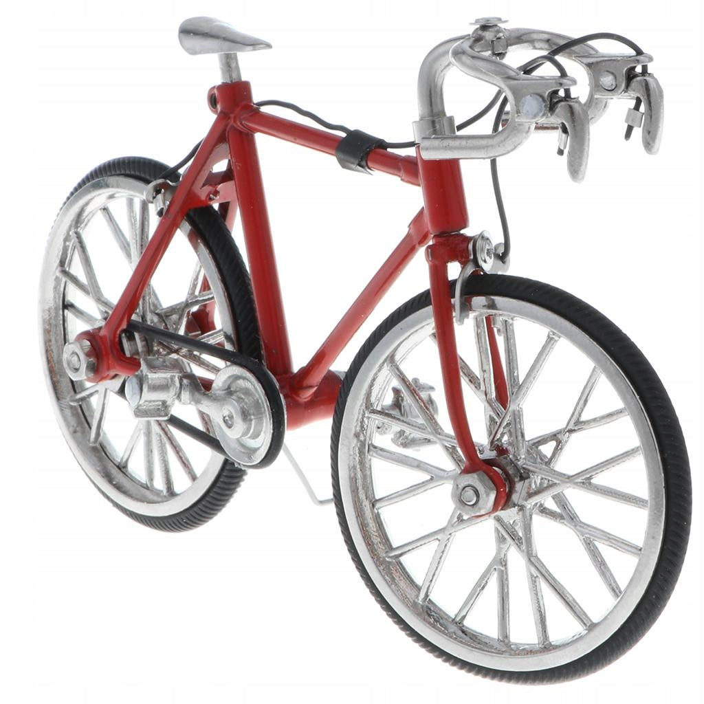 Prettyia 1 : 16 Alloy Bicycle Bike Model Toy Velodrome w /