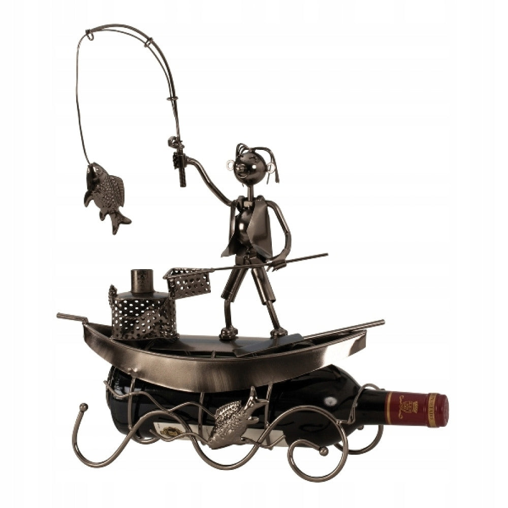 Weinflaschenhalter Fisherman, 1 Stk. 