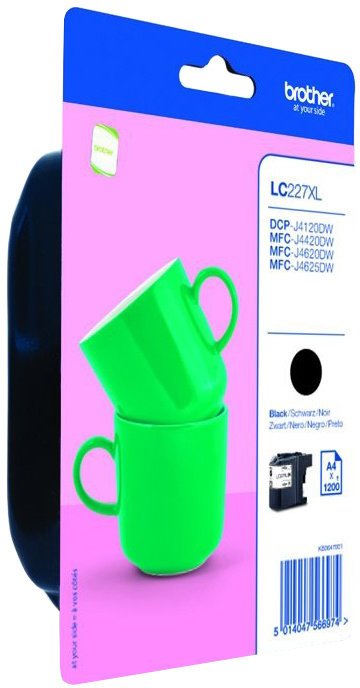 Přidat do košíku Inkoust Brother černý (black) Manufacturer code LC227XLBK
