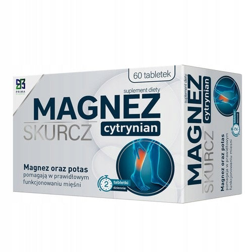 Prima Pharma Magnesium Shrinkage Tablets, 60 Pack
