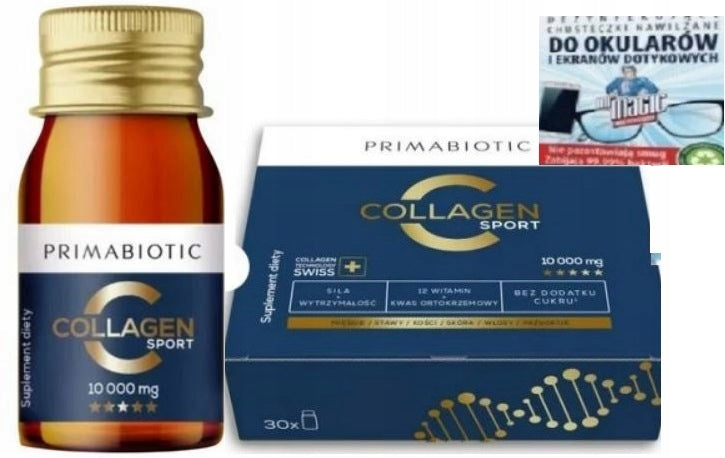 Primabiotic Collagen Gold Edition SPORT 30ml 10000mg, 30-Pack, Pineapple Flavor