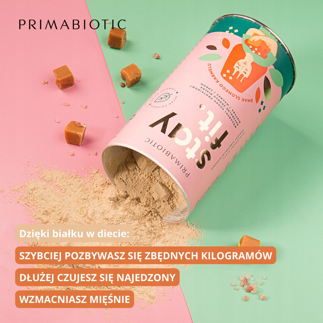 Primabiotic Stay Fit Chocolate Brownie Flavoured Protein Shake 500g Manufacturer code 5904538691349