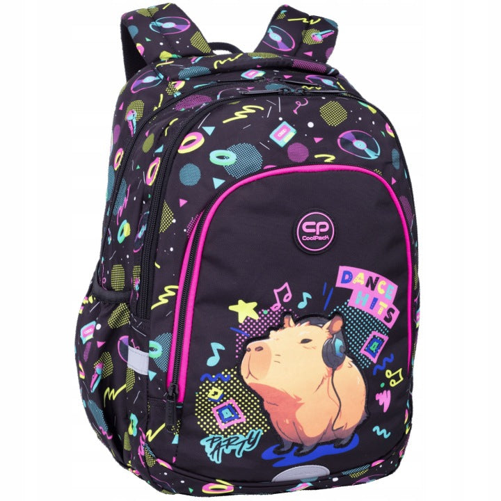 Prime Pro Capybara Kapibara Music School Backpack for Girls Coolpack Packaging status original