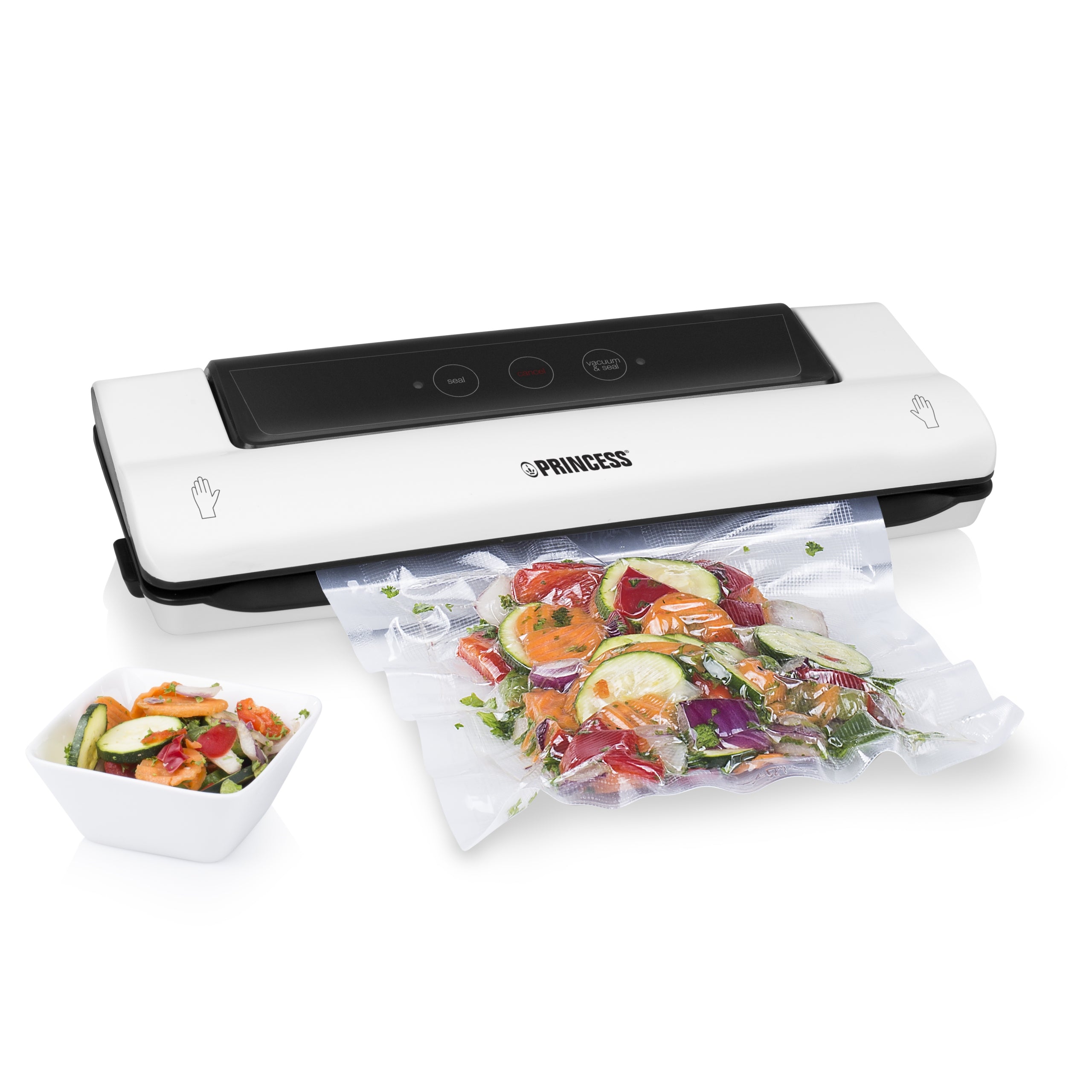 Princess 492960 vacuum sealer Black, White 500 mbar Packaging status original