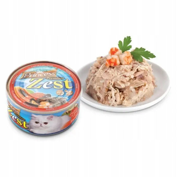 Princess Premium ZEST Chicken Tuna Surimi 170g