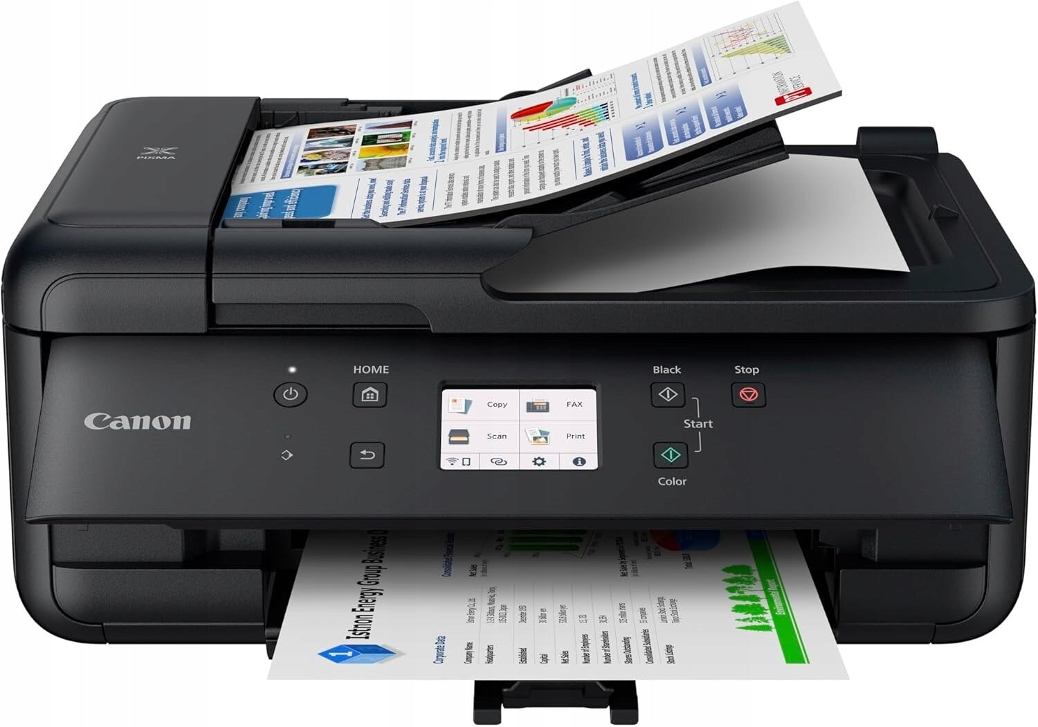 Printer CANON Pixma TR7650 ADF WiFi Duplex inks PGI-580 CLI-581