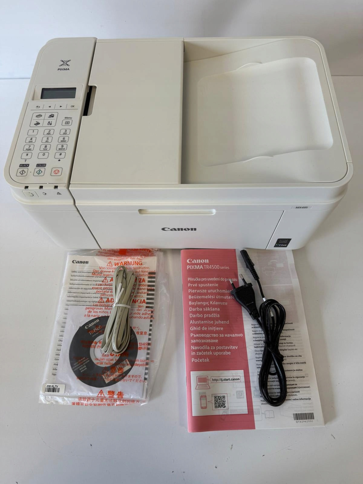 Printer Canon MX495 wireless multifunction printer white 545XL EAN (GTIN) 4549292041316