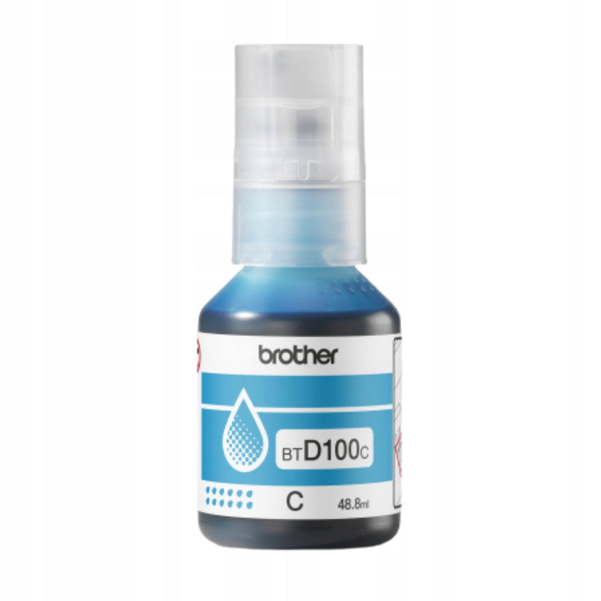 Printer ink Brother BTD100C Cyan Ink 5000 pg. Manufacturer code BTD100C