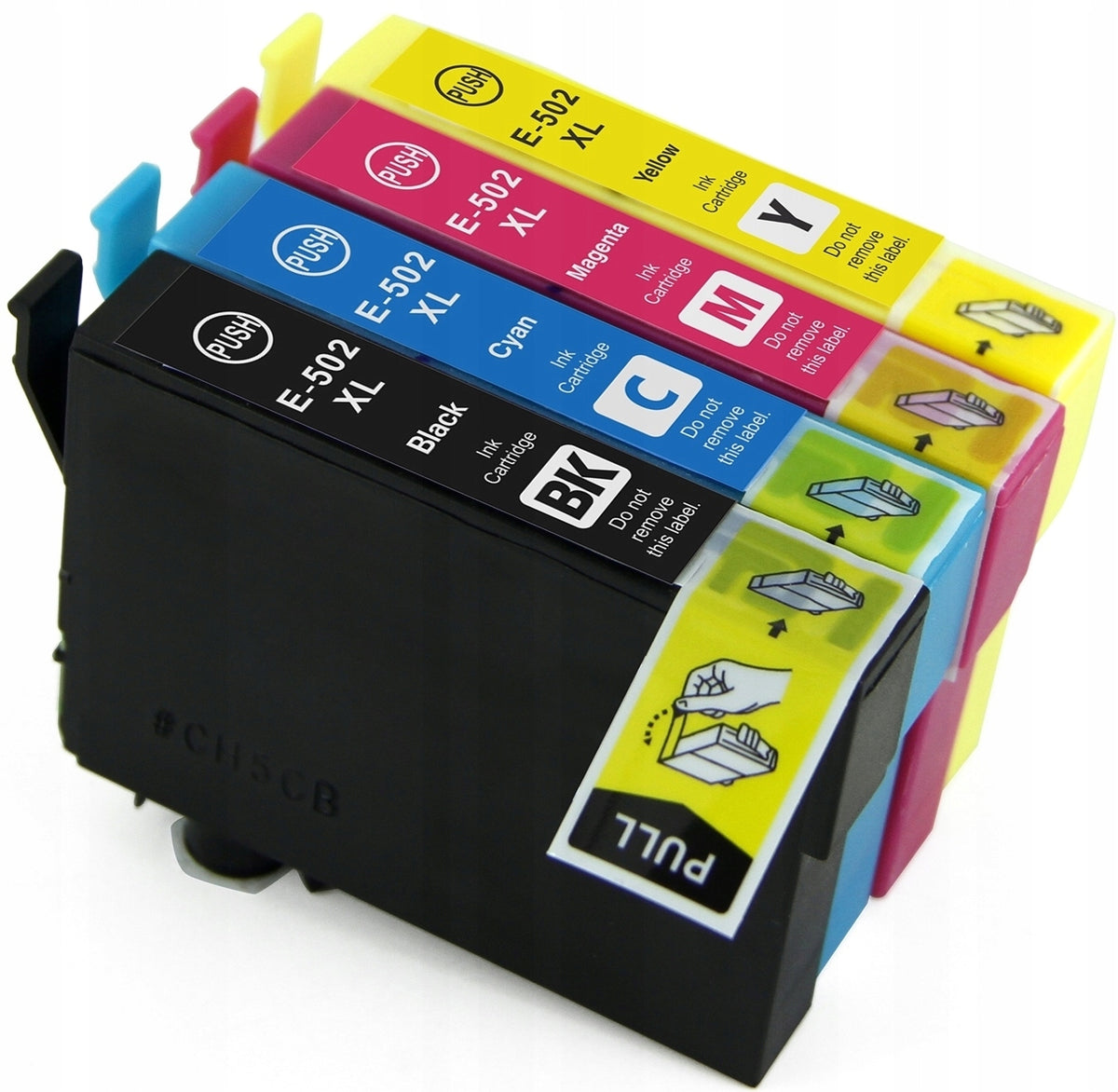 Printer ink EPSON 502 XL 4pcs Expression XP5100 XP5150 XP5155 WF2880
