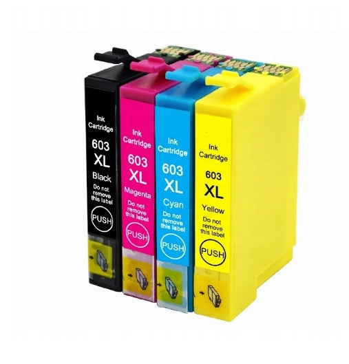 Printer ink EPSON inks SET 4pcs 603 XL XP-3155 XP-4100 XP-2155 Manufacturer code T603X-PF_04 Pack*1BK/1C/1M/1Y