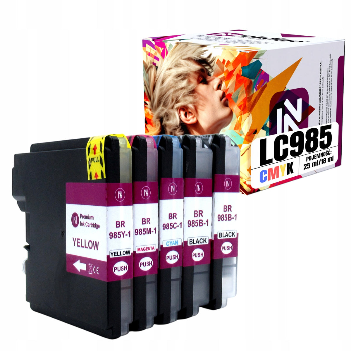 Printer inks Brother DCP-J125 DCP-J315W LC985 Printer ink lc985