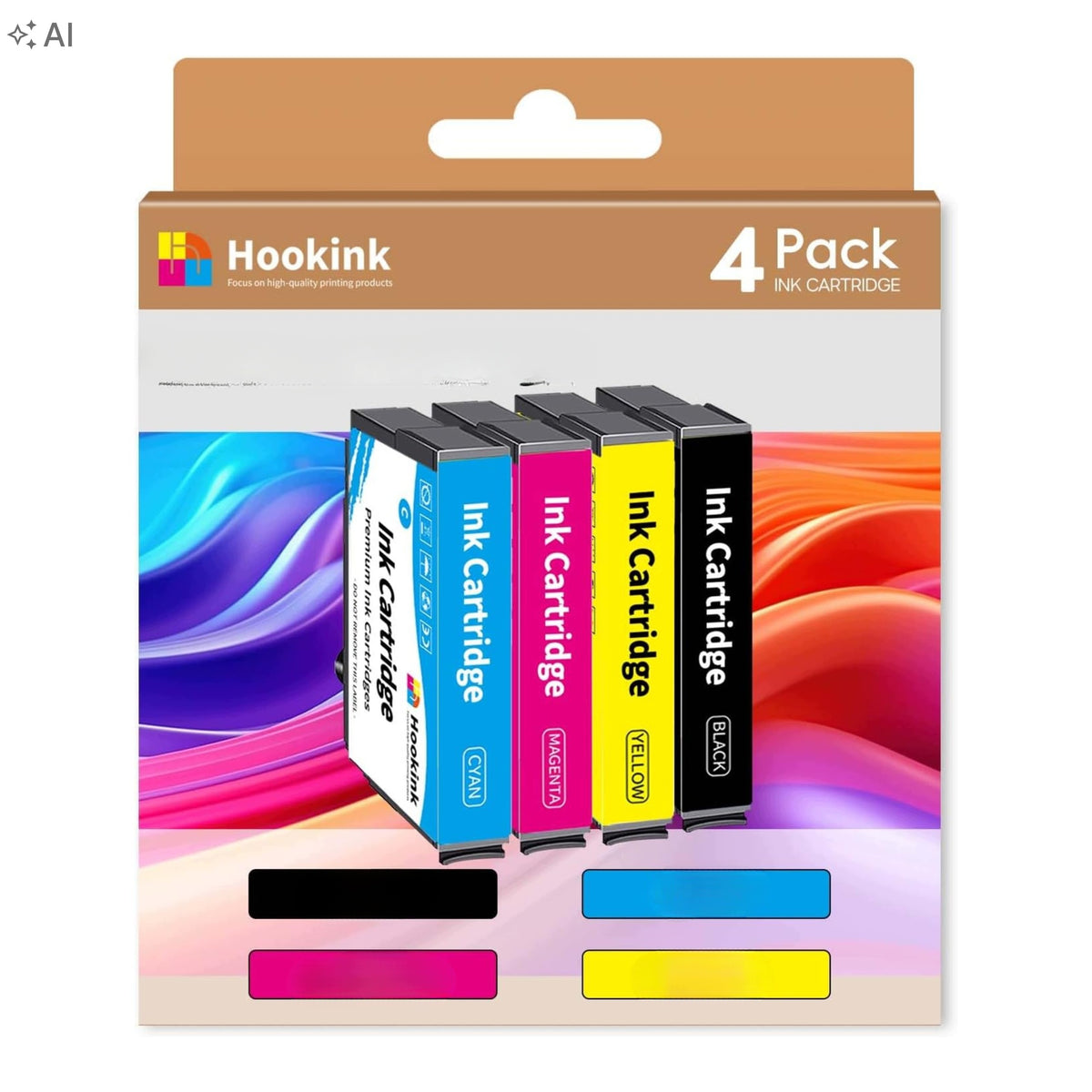 Printer inks compatible set of 4 inks XL xp5200 Epson 503XL 4-pack