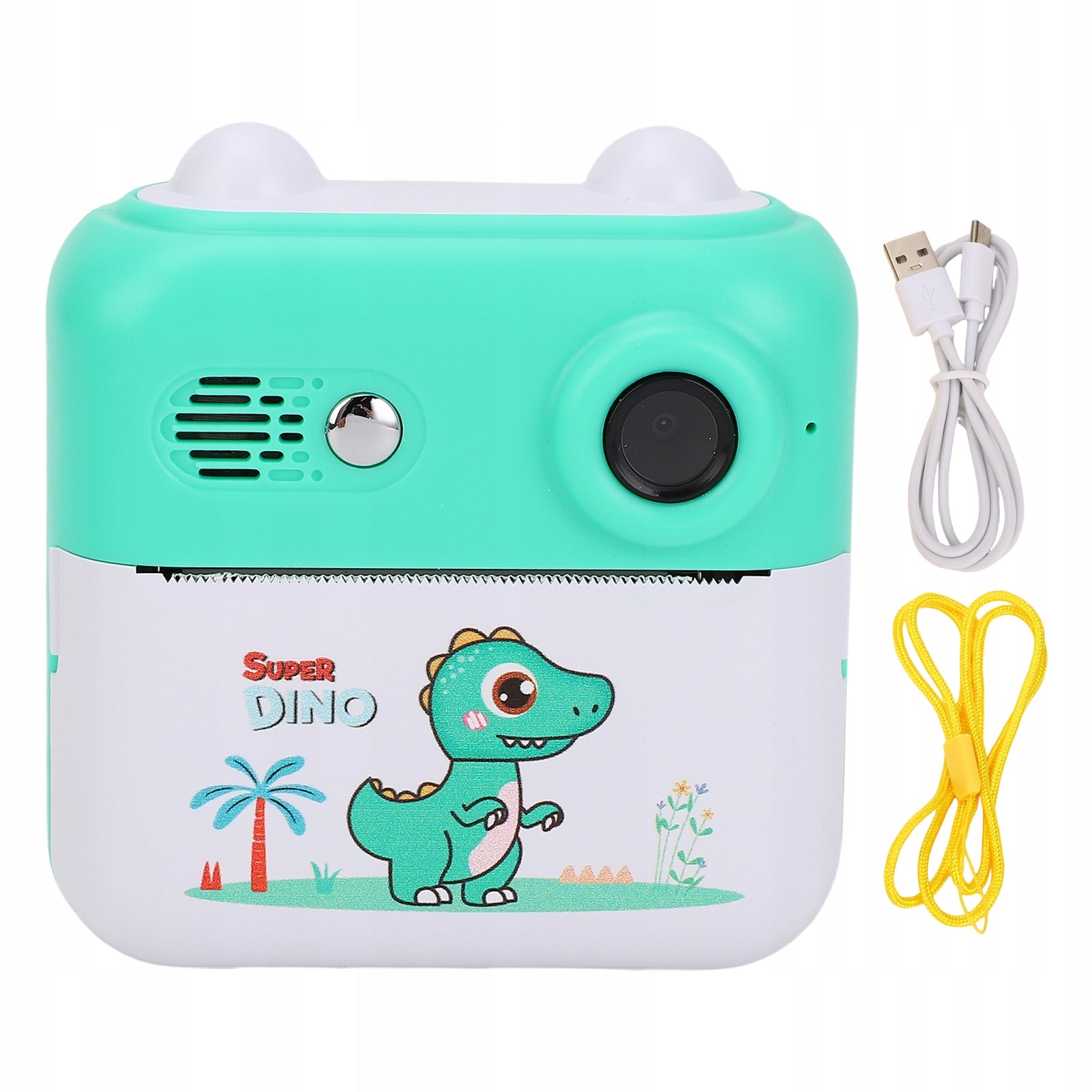 Printing Camera Cute Green 24mp Pixels 1080p Video QR Printing Brand no brand