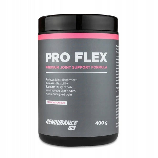 Pro Flex Collagen 400g tropical flavor 4ENDURANCE collagen, MSM, glucosamine