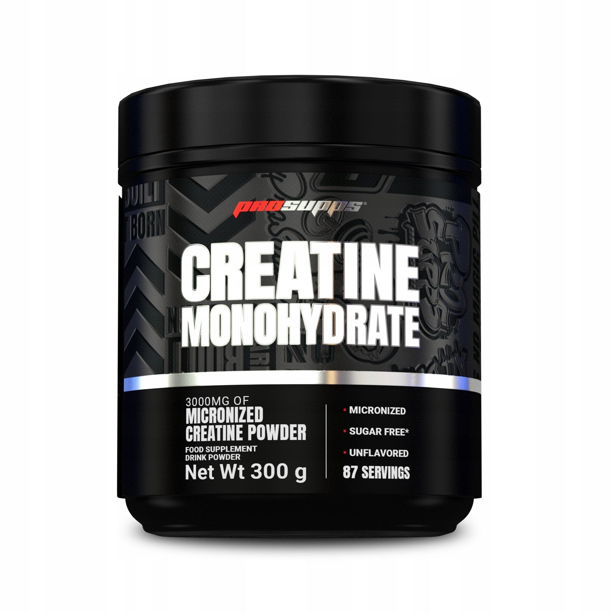 Pro Supps Creatine Monohydrate, Unflavored - 300g