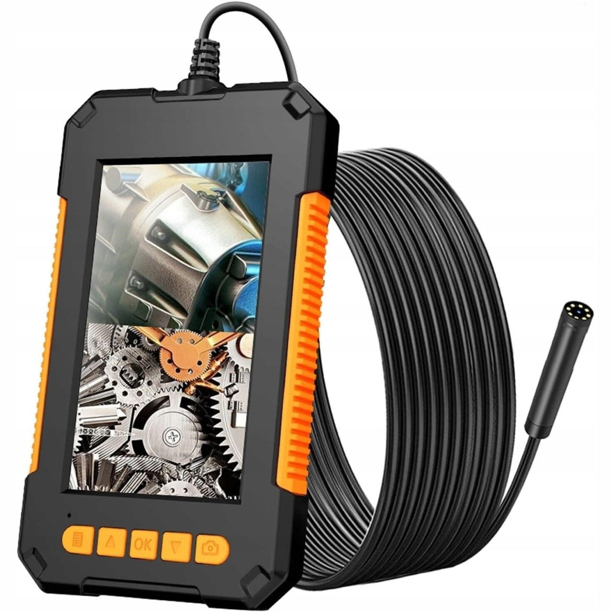 Pro endoscope camera (boroscope) + display 4,3 with cable 5 m profes