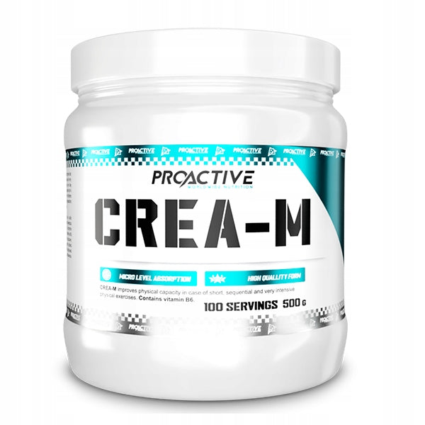 ProActive Crea M 500g - Creatine Monohydrate Powder Watermelon Expiration date at least six months from the date of purchase