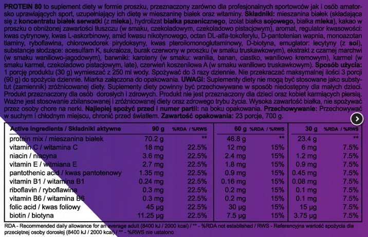 ProActive Protein 80 Matrix 2250g Protein Conditioner Protein Blend Packaging status original