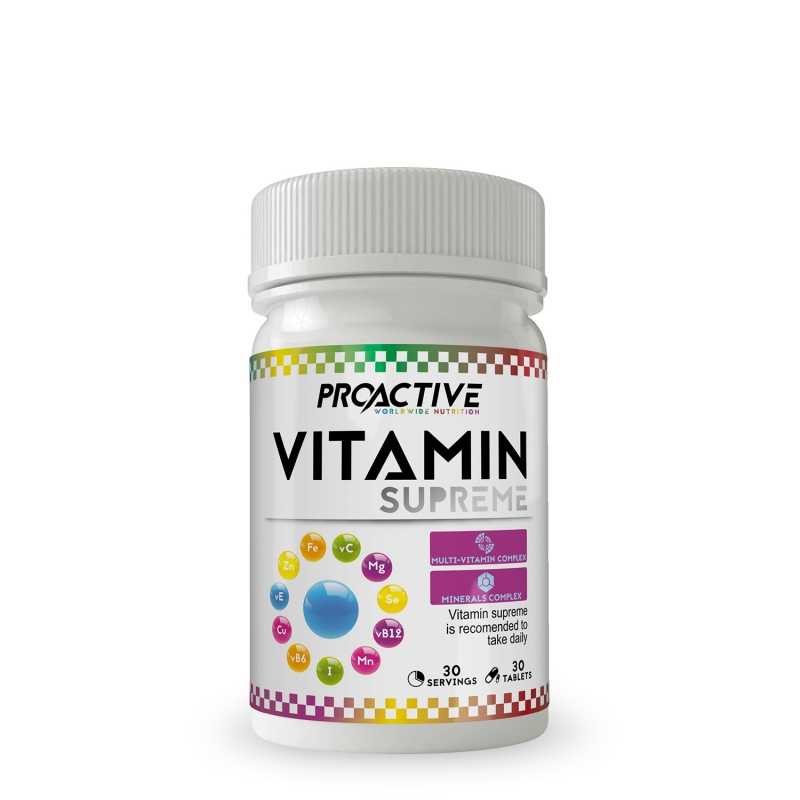 ProActive Vitamin Supreme 30 tabs Name other