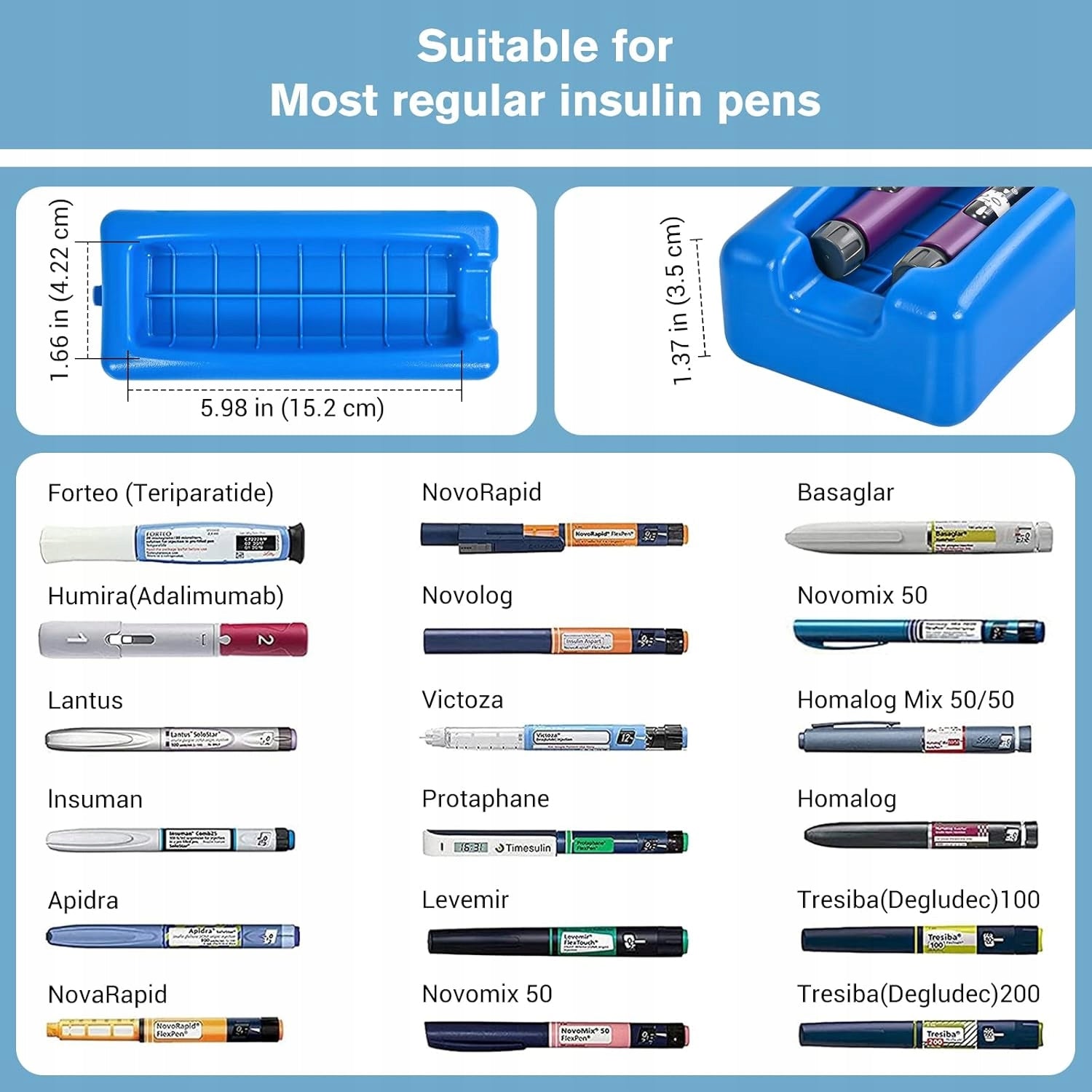 ProCase Cooling Bag for Insulin | Travel | Organizer | 12h Cooling EAN (GTIN) 888072621855