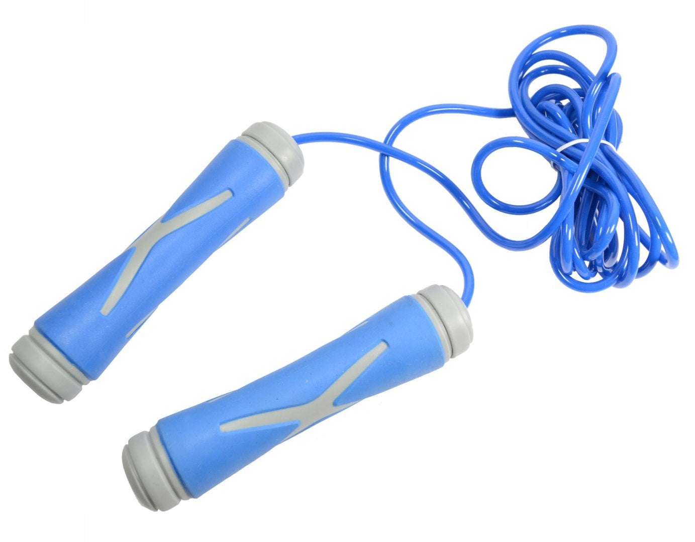 ProFitness JUMP ROPE WITH WEIGHTED CROSSFIT 2x330g Color blue