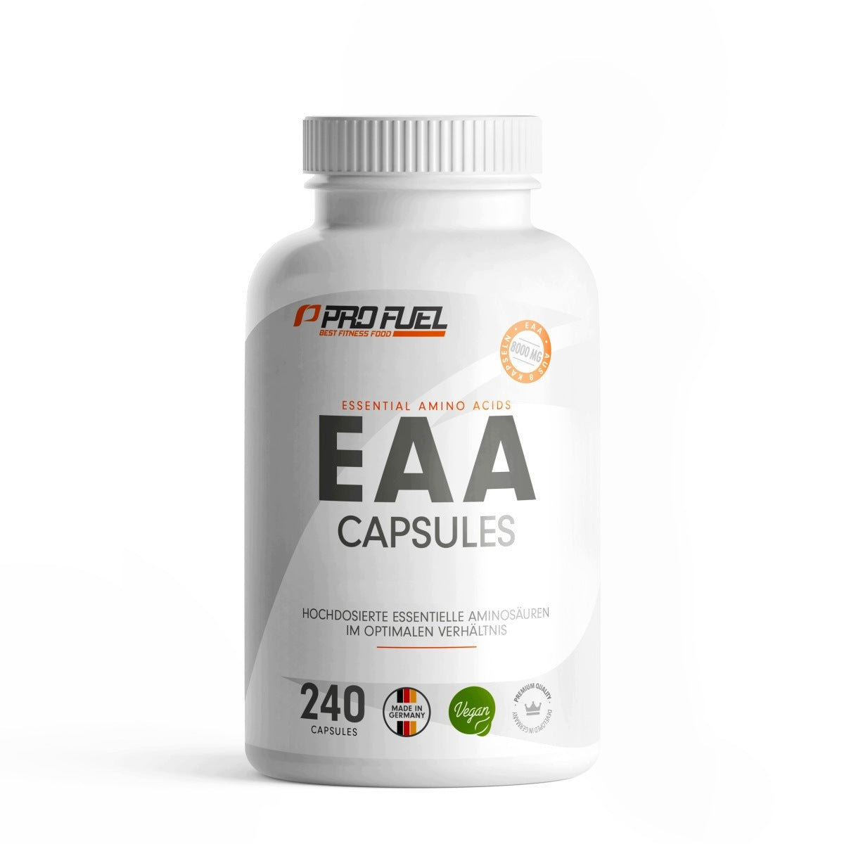 ProFuel EAA Capsules, 8 essential amino acids GigaCaps 1000mg, 240 kaps.