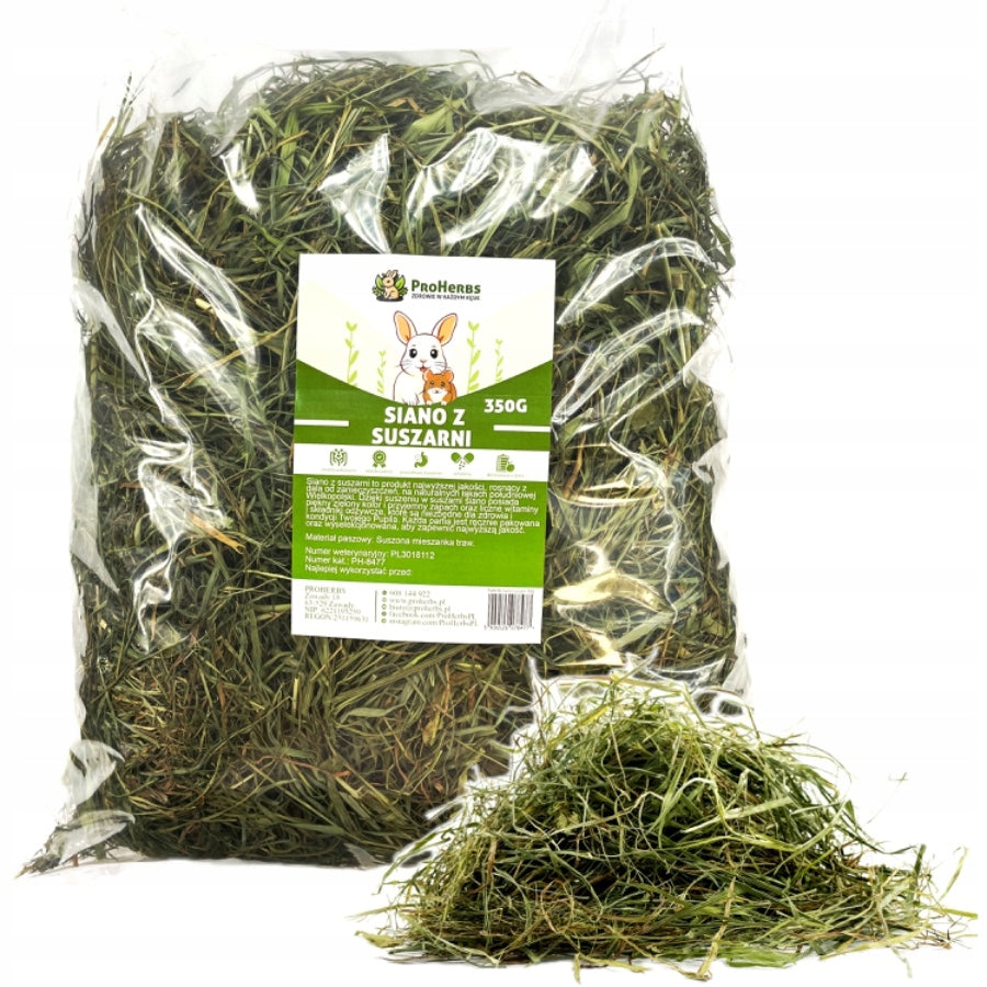 ProHerbs Hay from Dryer for Rodents and Rabbits 350g