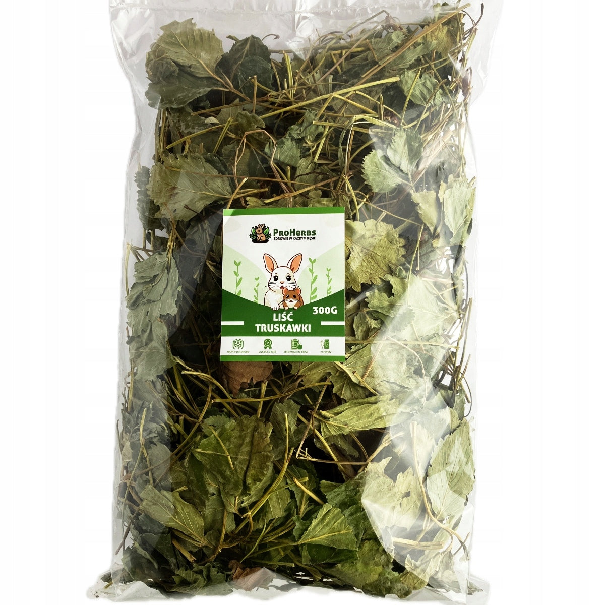 ProHerbs Leaf Strawberry Treat for Rabbit Rodents 300g